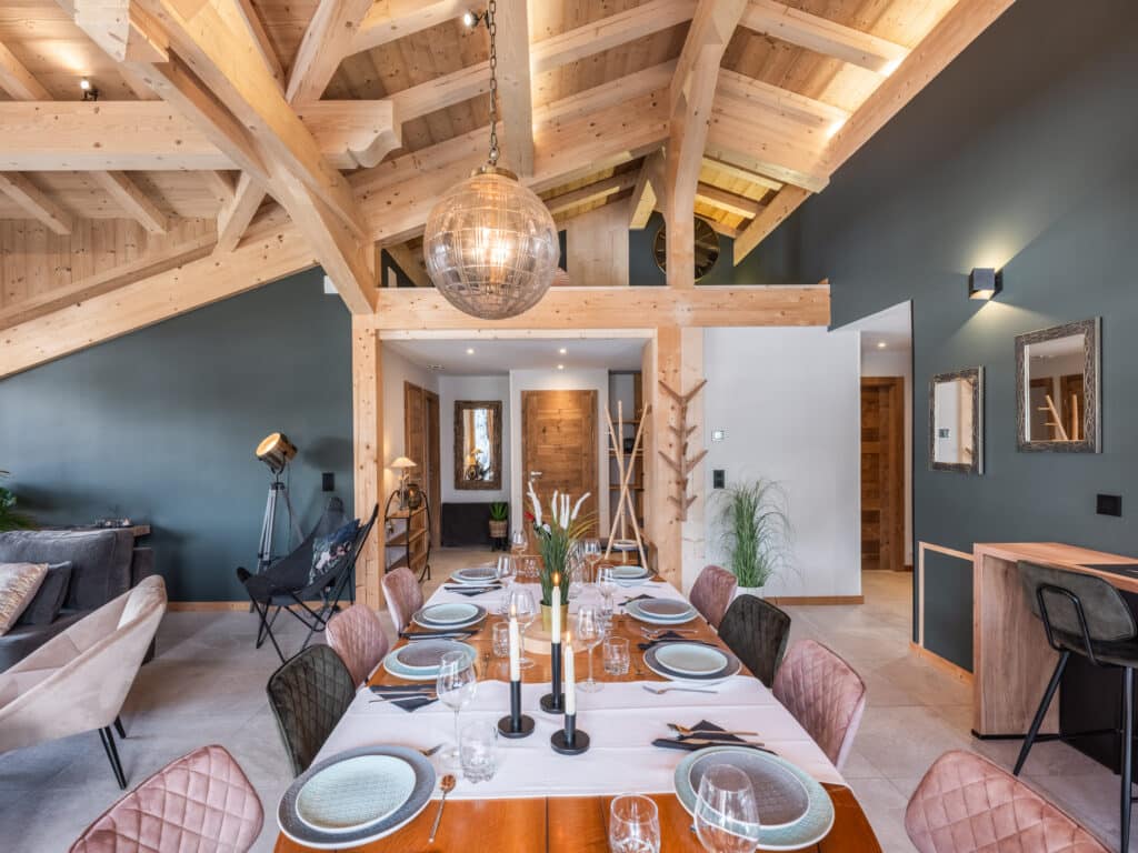 apartment luxury chatel view terrace spacious style Châtel