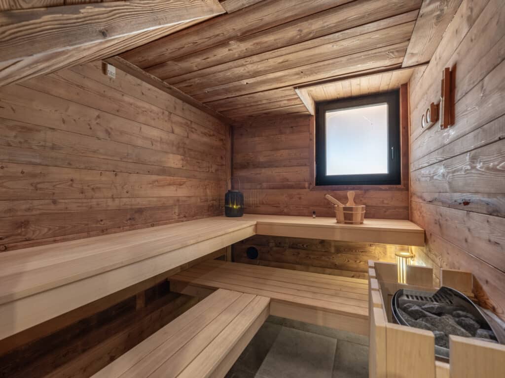 chalet sapinette location 14 personnes chatel 6 chambres sauna Châtel